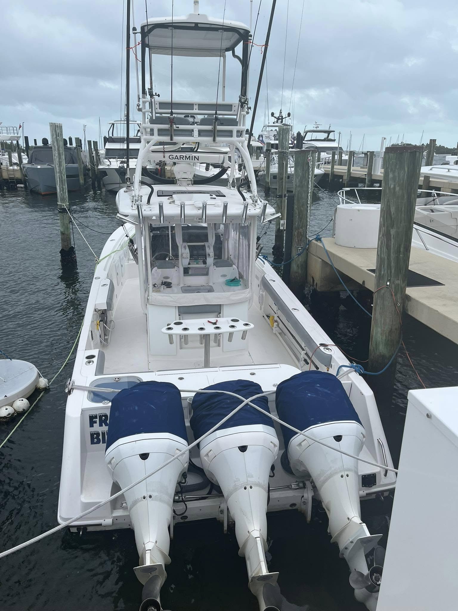 Frost Bite Fishing Charters - Back View