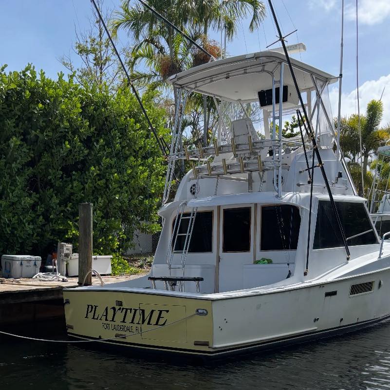 Playtime Sportfishing - Back View