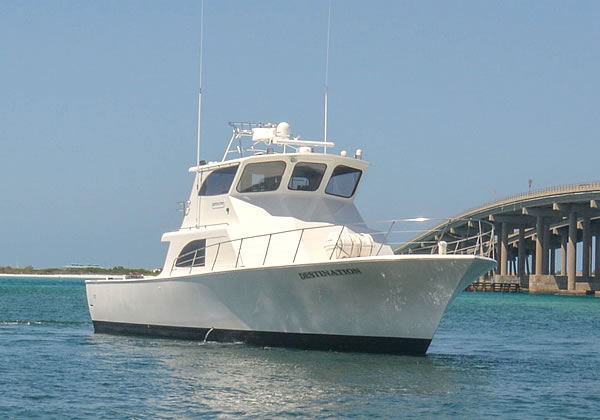 Charter Boat Destination - Front View