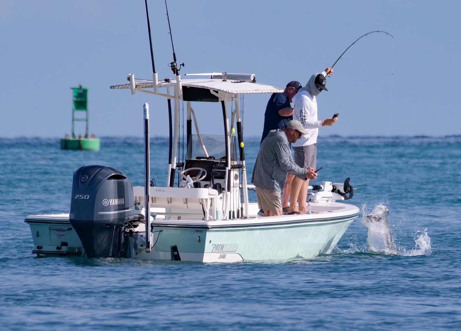 Live Action Sportfishing - Front View