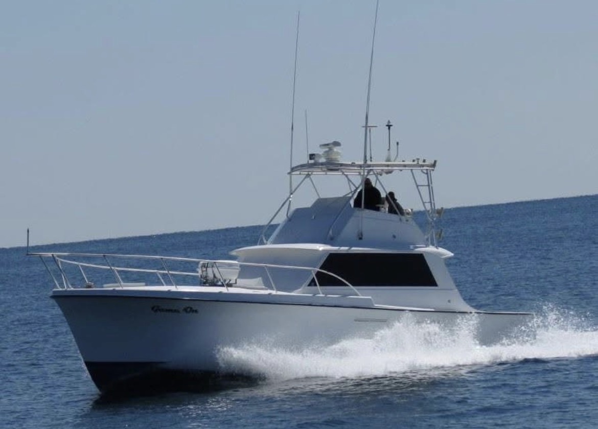 Charter Boat Game On - Back View