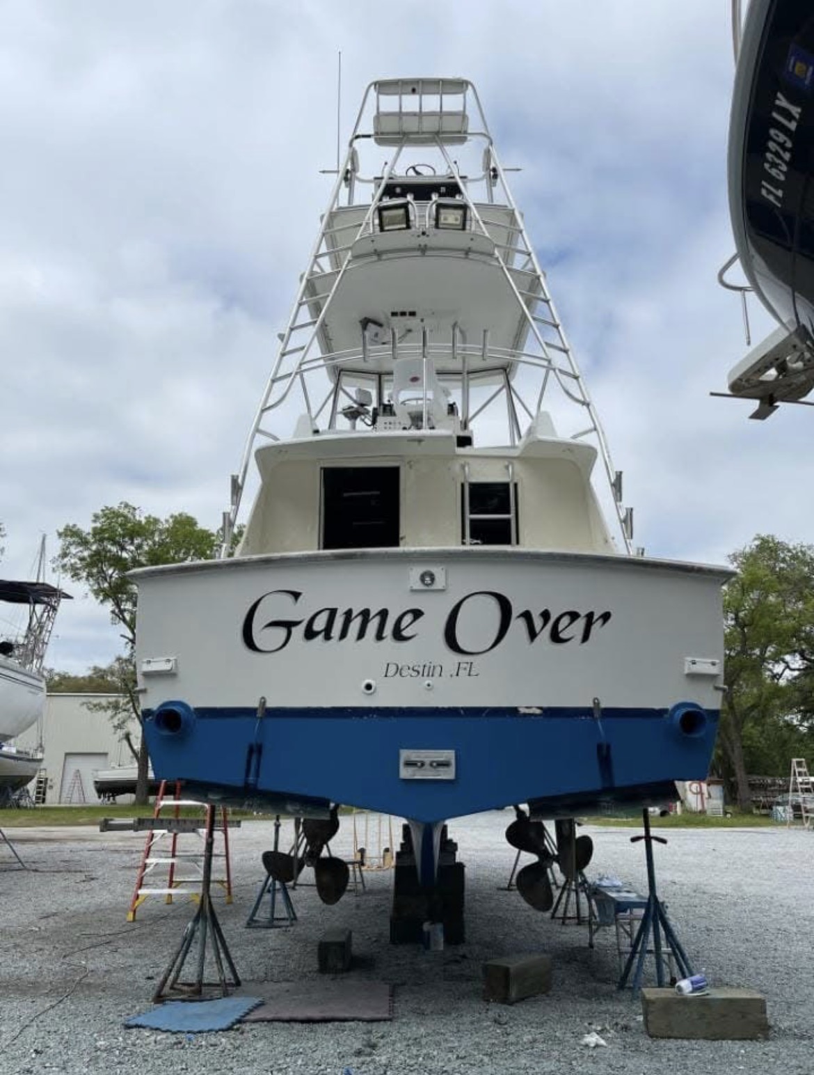 Charter Boat Game On - Side View