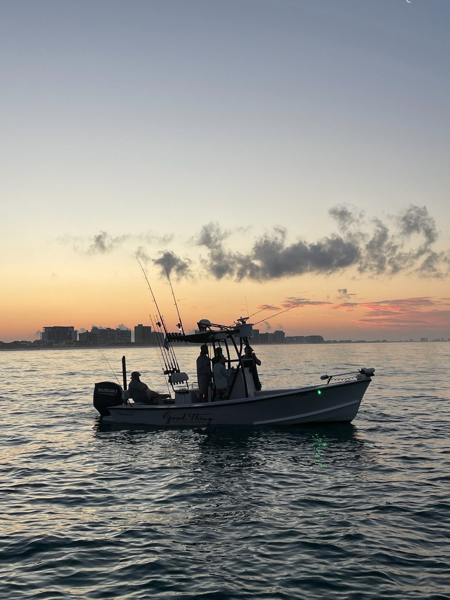 Good Thing Fishing Charter - Back View