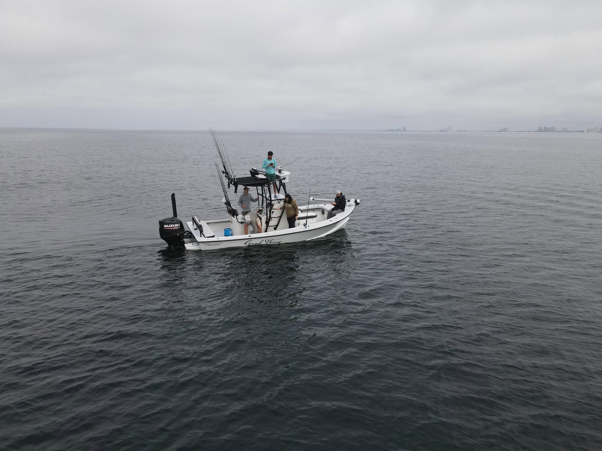 Good Thing Fishing Charter - Side View